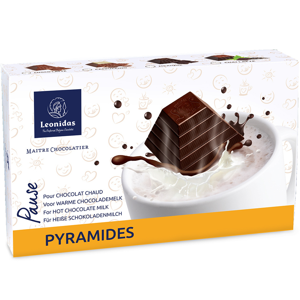 PAUSE, notre toute nouvelle gamme de Pyramides pour chocolat chaud