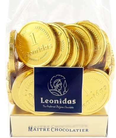 Pièces en chocolat au lait Leonidas - LEONIDAS CHOCO
