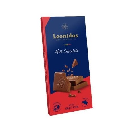 Leonidas Online shop  Tablette de chocolat au lait 100g