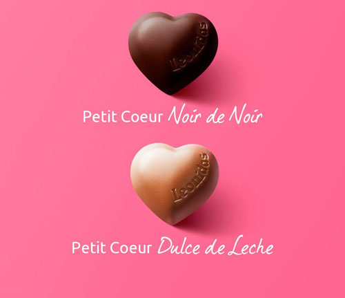 Boite en chocolat cœur Saint Valentin, disponible en retrait boutique  Fribourg, 200g